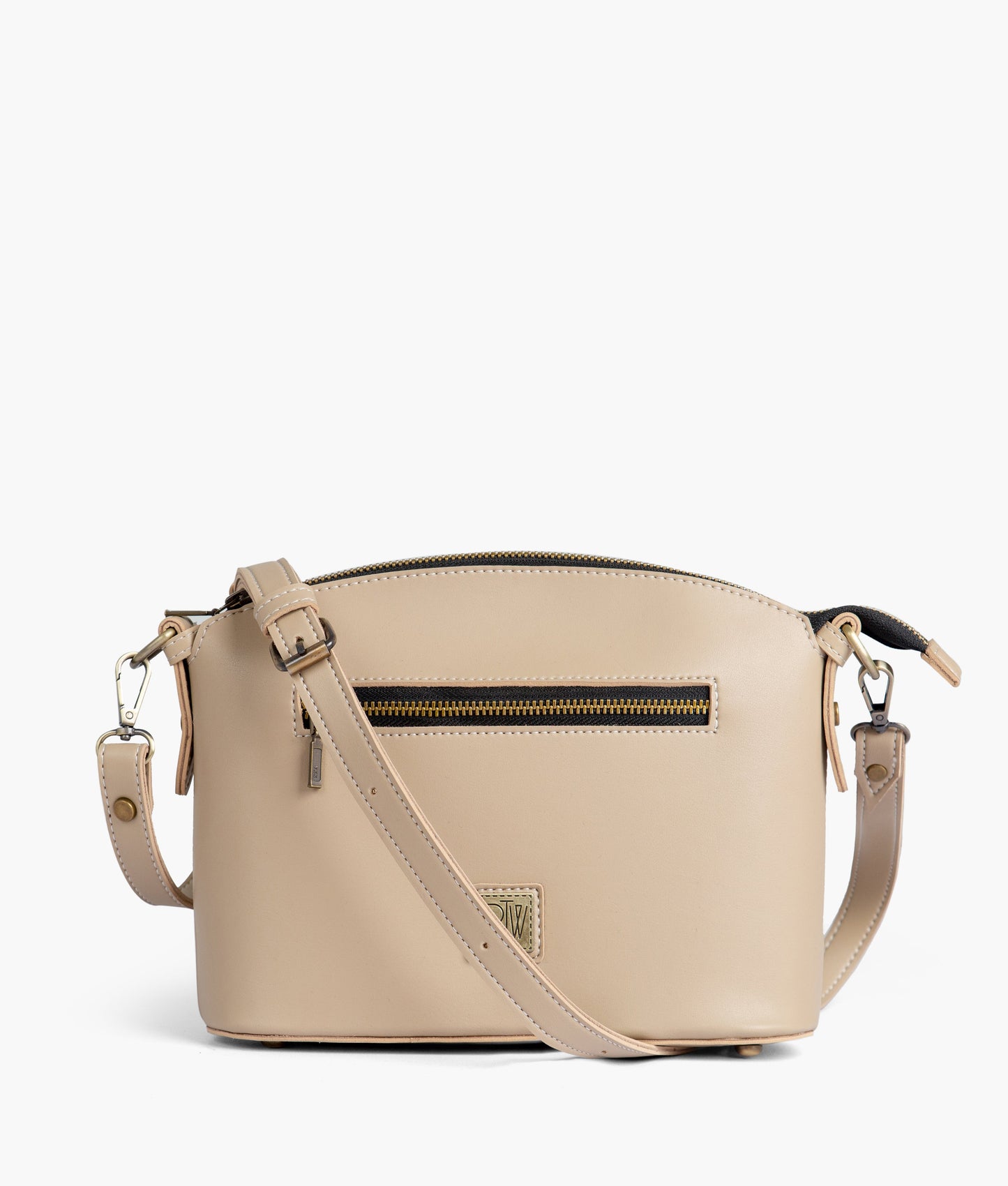 Off-white dome cross-body bag